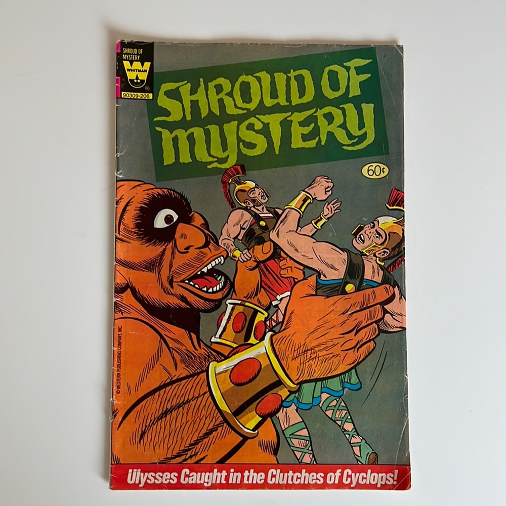 Shroud of Mystery #1 1982 Whitman Horror/Sci-Fi Frank Bolle Cover Vintage UC